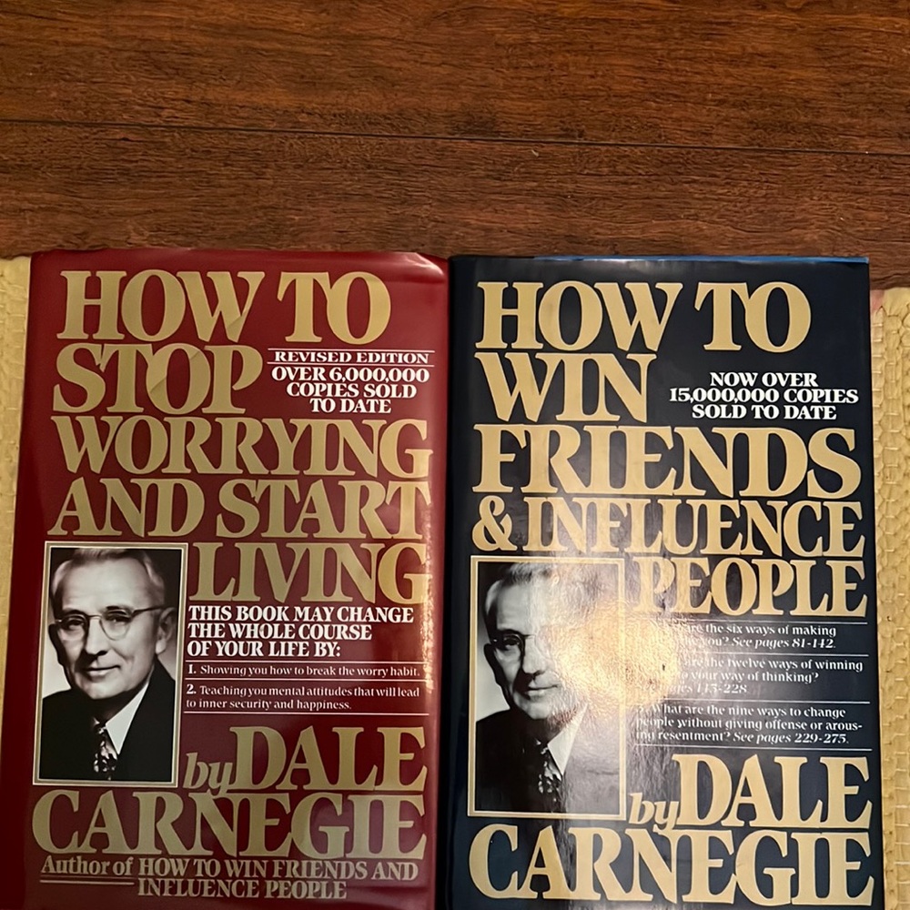 Books.  Two Dale Carnegie books.